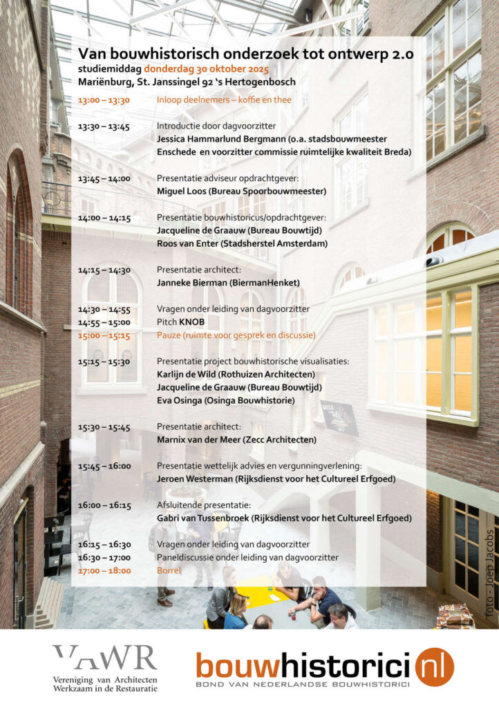Programma studiemiddag 30-10-2025